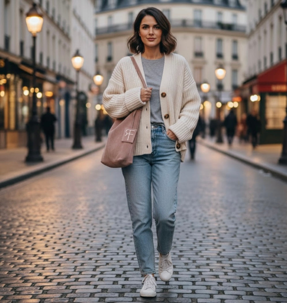 Lady Pisa Monogram Suede