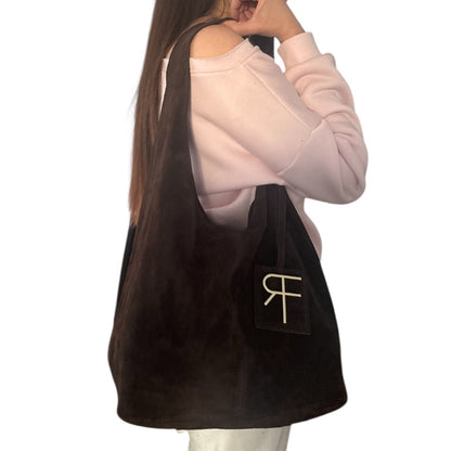 Lady Pisa Monogram Suede