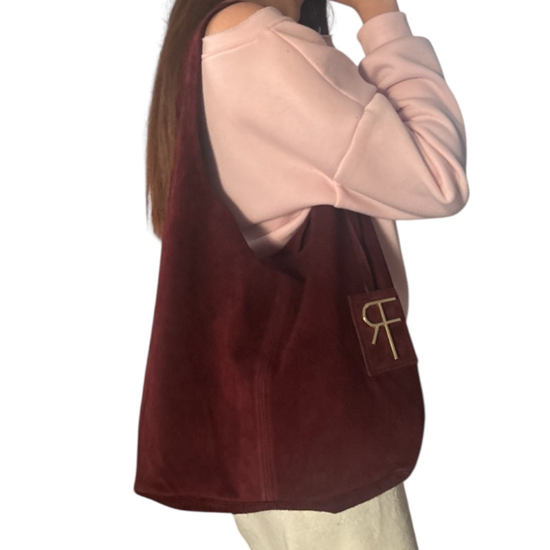 Lady Pisa Monogram Suede