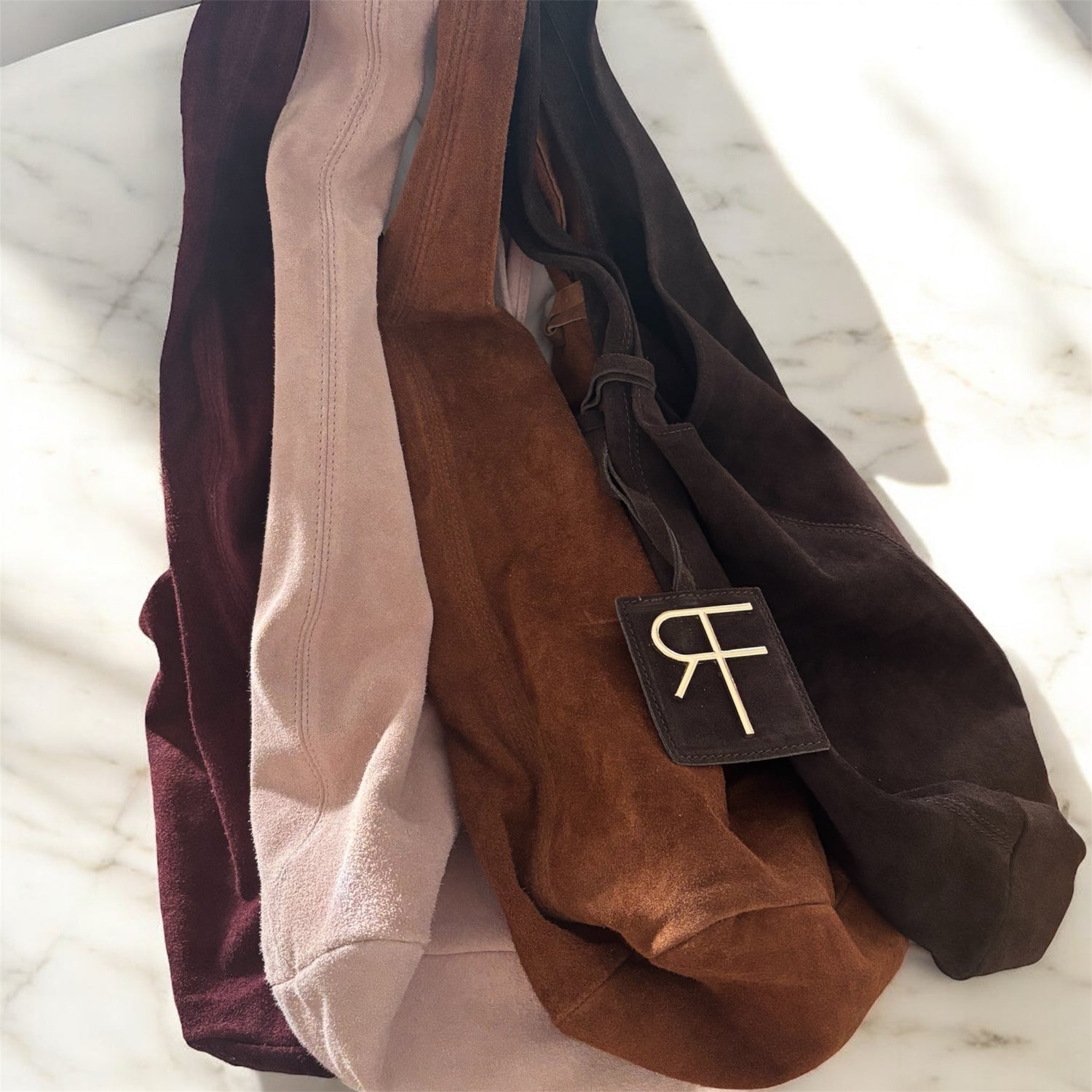 Lady Pisa Monogram Suede